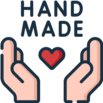100% Handmade with Heart